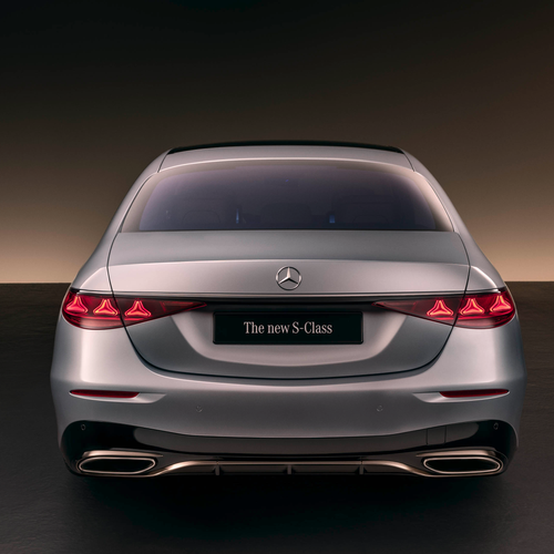 2027 Mercedes-Benz S-Class W223 Rear View