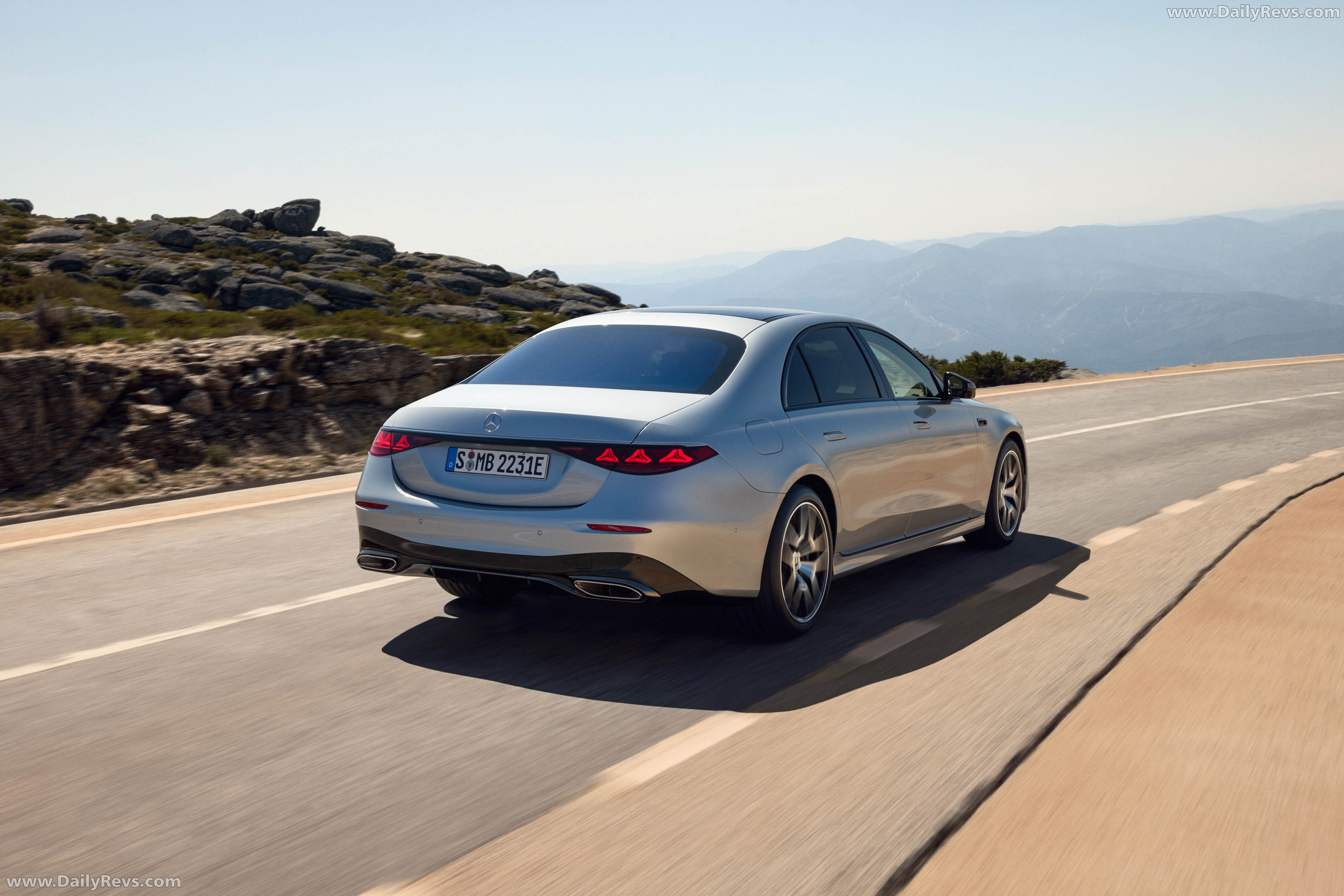 2027 Mercedes-Benz S-Class W223 Rear View