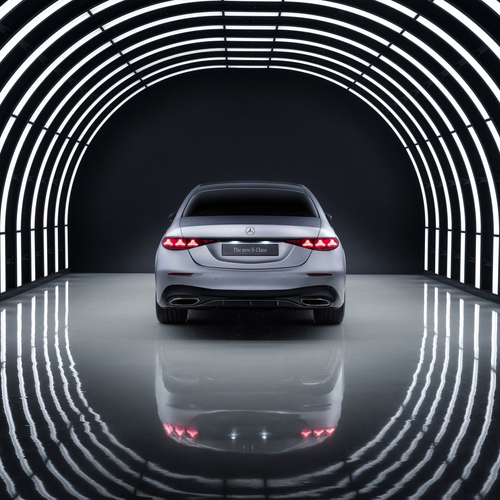 2027 Mercedes-Benz S-Class W223 Rear View