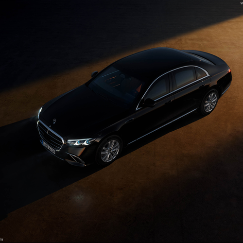 2027 Mercedes-Benz S 680 GUARD 4MATIC W223 Top View