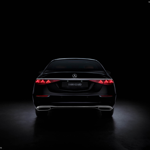 2027 Mercedes-Benz S 680 GUARD 4MATIC W223 Rear View