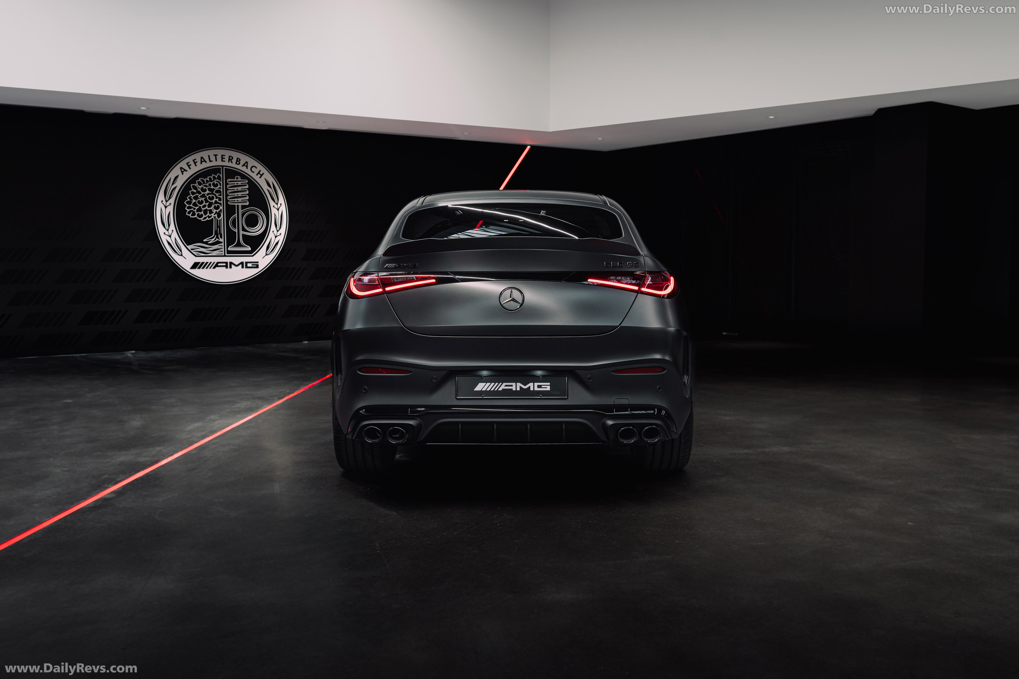 2027 Mercedes-Benz GLC 53 AMG 4Matic Coupe C254 Rear View