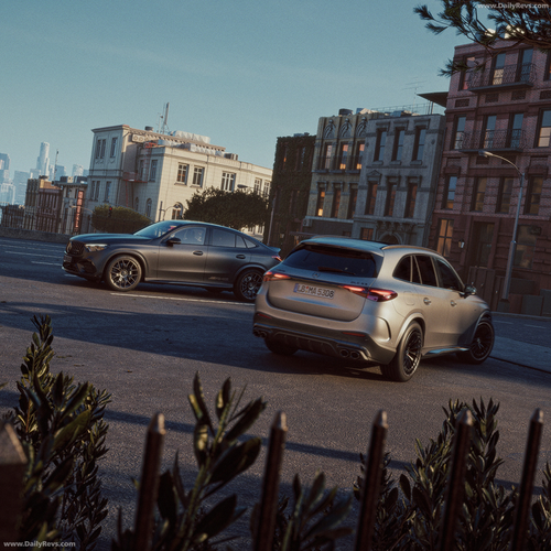 2027 Mercedes-Benz GLC 53 AMG 4Matic X254 Rear View