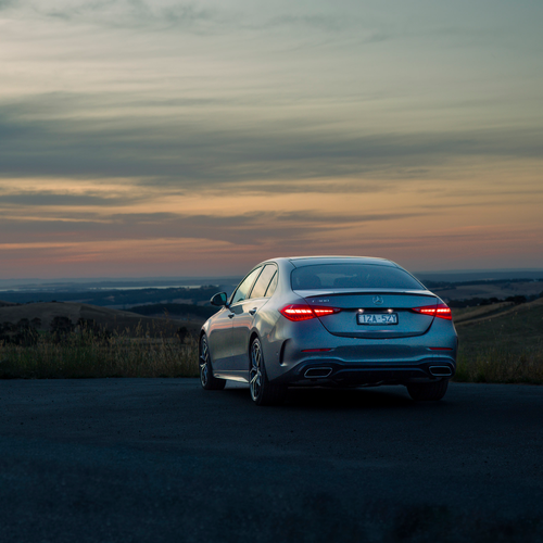 2025 Mercedes-Benz C 300 AMG Line Plus Edition S206 Rear View