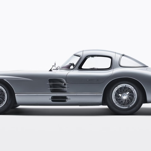 1955 Mercedes-Benz 300 SLR Uhlenhaut Coupe W196 S Side View