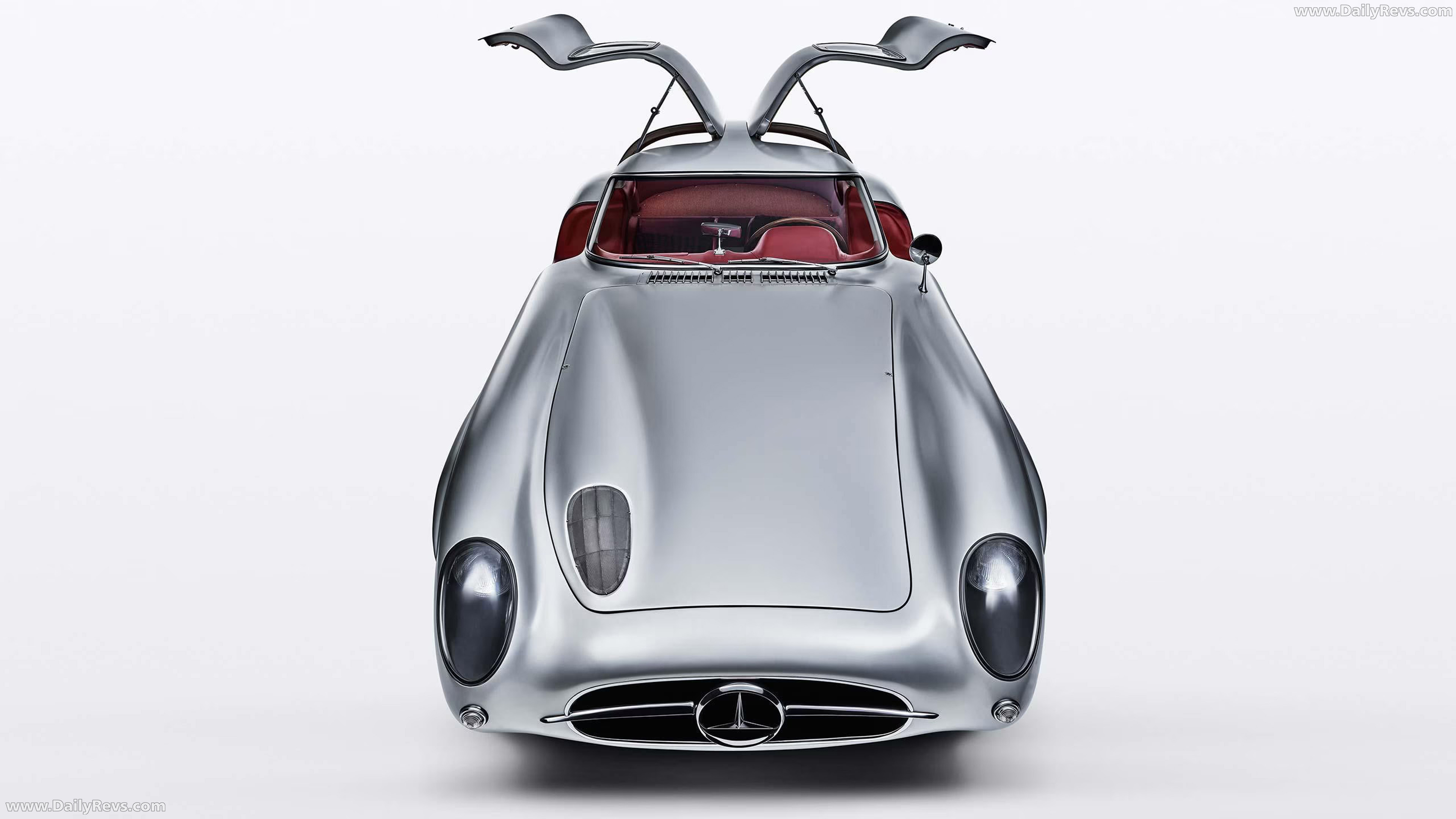 1955 Mercedes-Benz 300 SLR Uhlenhaut Coupe W196 S Top View