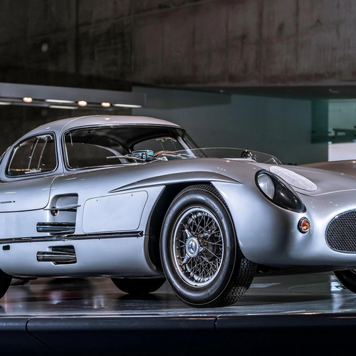 1955 Mercedes-Benz 300 SLR Uhlenhaut Coupe W196 S Front View