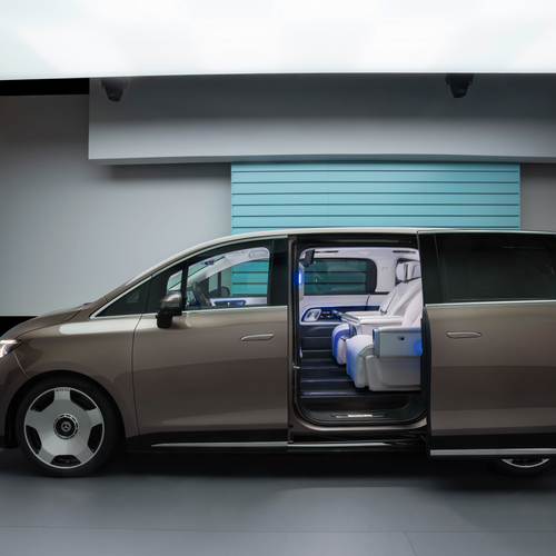 2027 Mercedes-Benz VLE 300 Velvet Brown Side View