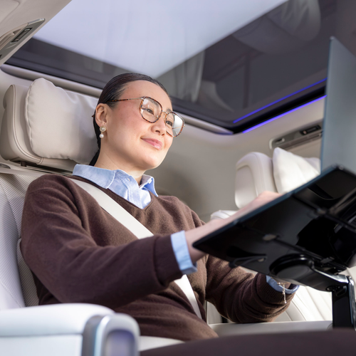 2027 Mercedes-Benz VLE 300 Velvet Brown Interior