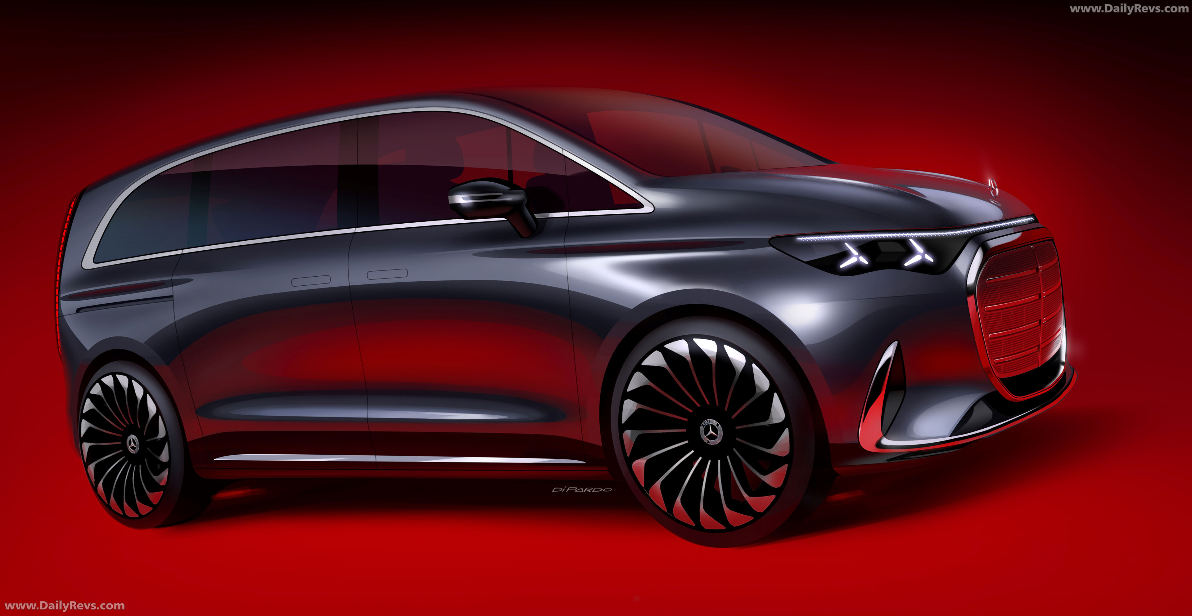 2027 Mercedes-Benz VLE 300 Velvet Brown Sketches