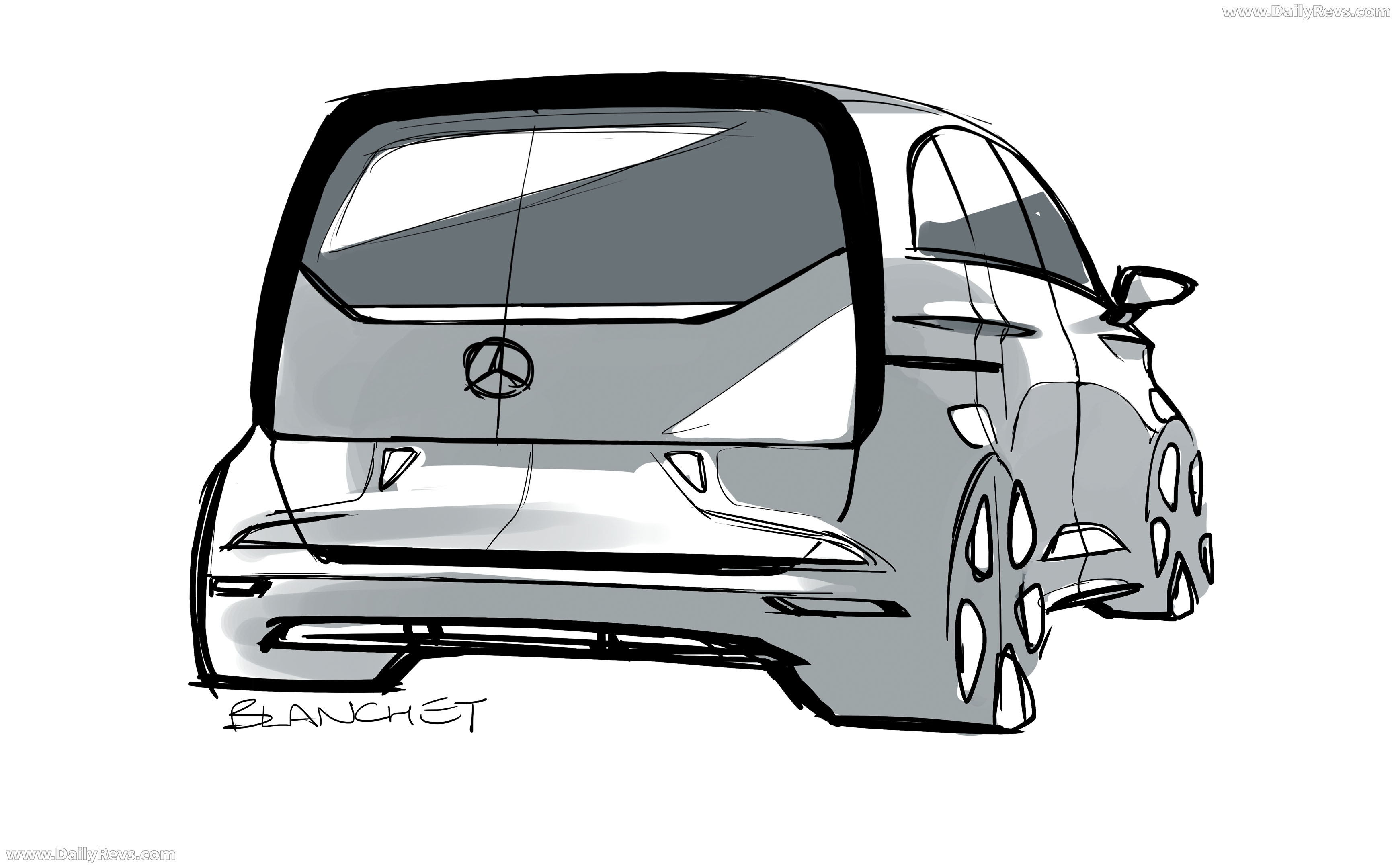 2027 Mercedes-Benz VLE 300 Velvet Brown Sketches