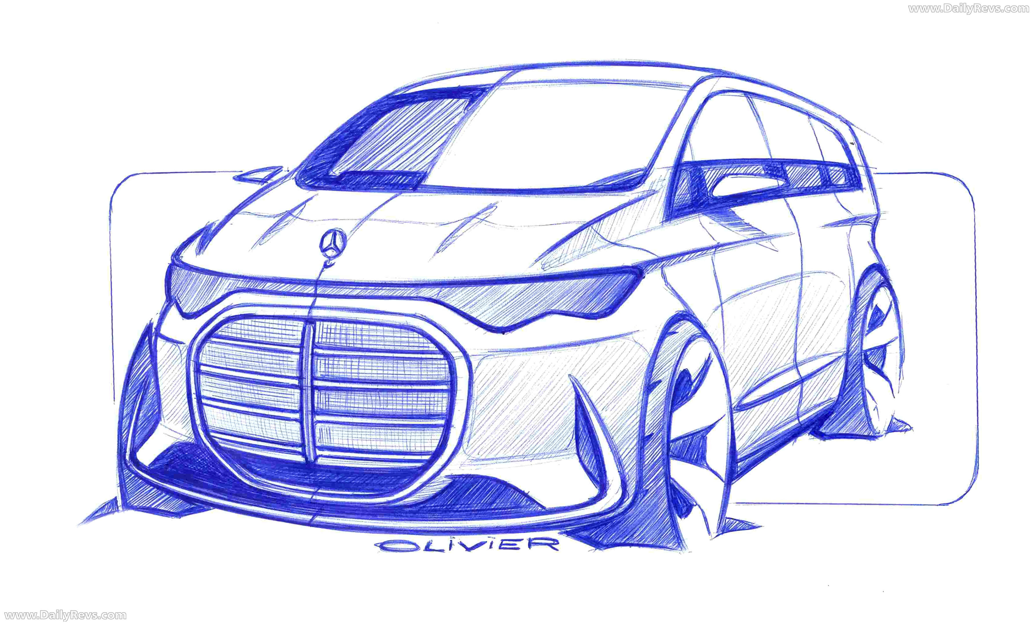 2027 Mercedes-Benz VLE 300 Velvet Brown Sketches