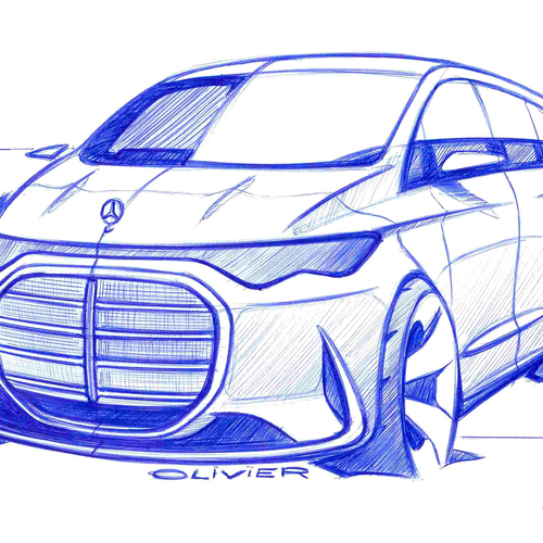 2027 Mercedes-Benz VLE 300 Velvet Brown Sketches