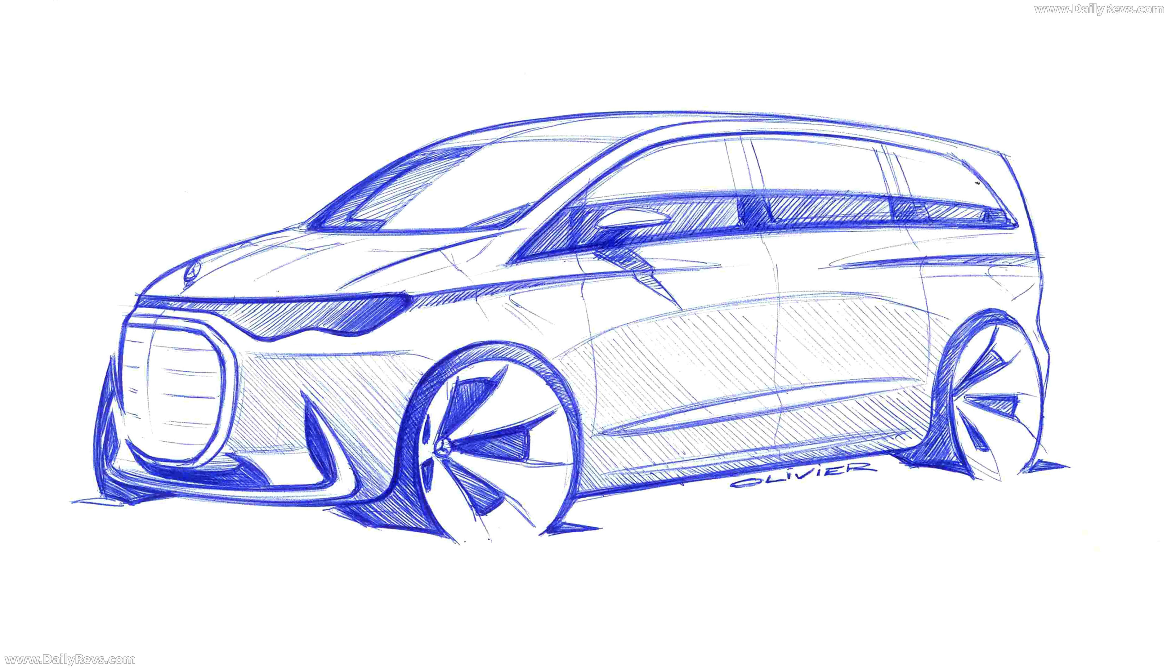 2027 Mercedes-Benz VLE 300 Velvet Brown Sketches