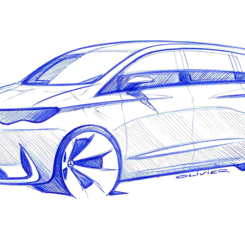 2027 Mercedes-Benz VLE 300 Velvet Brown Sketches