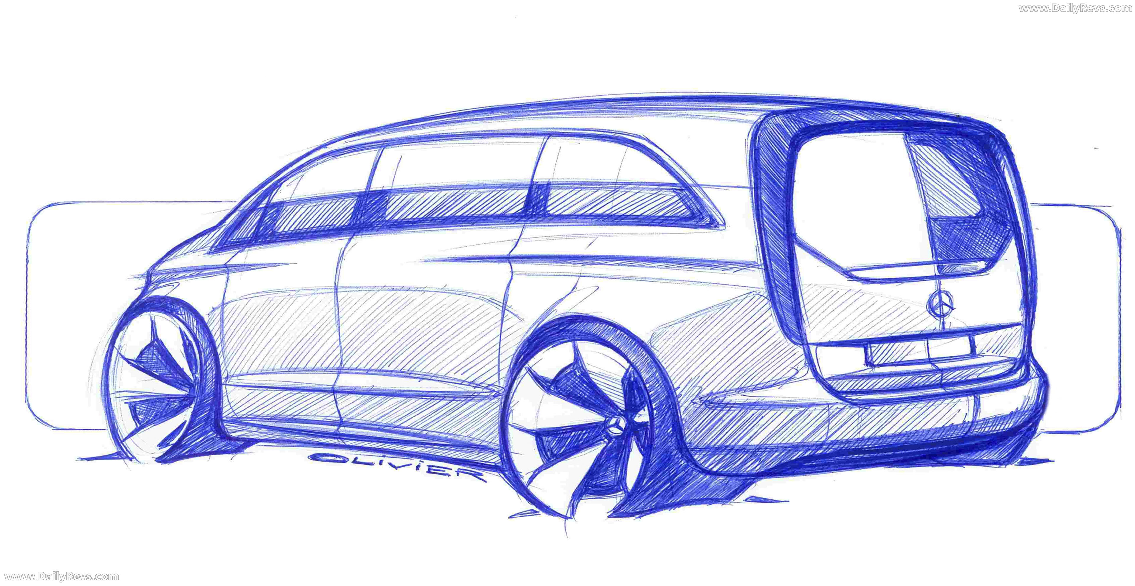 2027 Mercedes-Benz VLE 300 Velvet Brown Sketches
