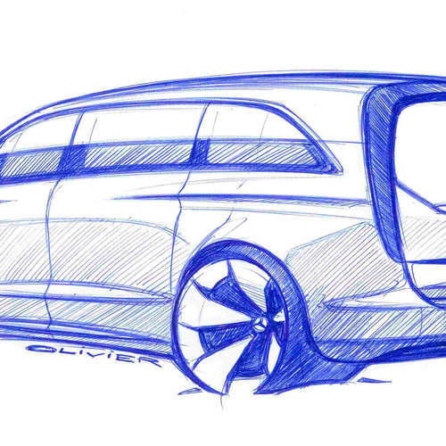 2027 Mercedes-Benz VLE 300 Velvet Brown Sketches