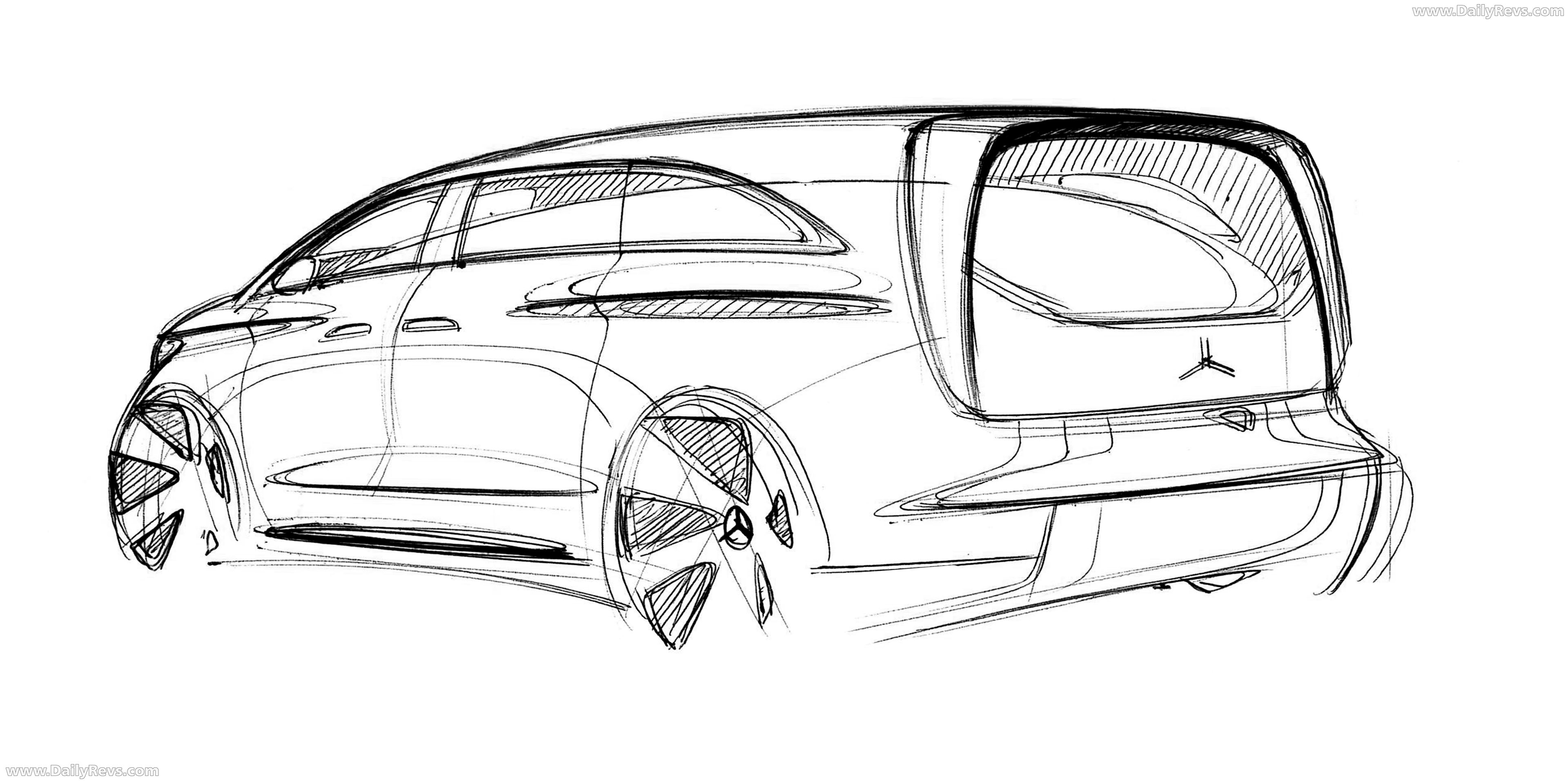 2027 Mercedes-Benz VLE 300 Velvet Brown Sketches