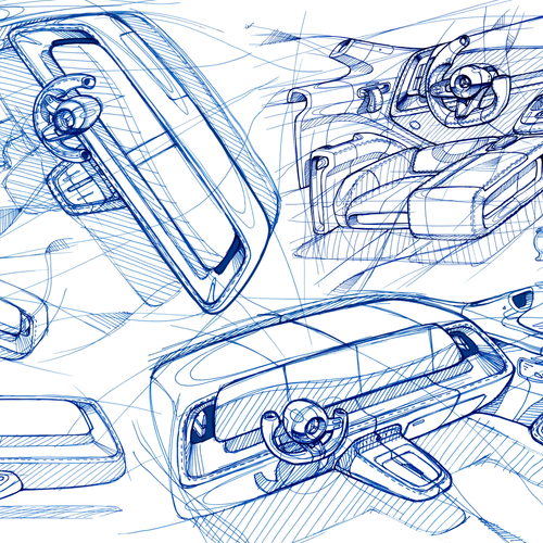2027 Mercedes-Benz VLE 300 Velvet Brown Sketches