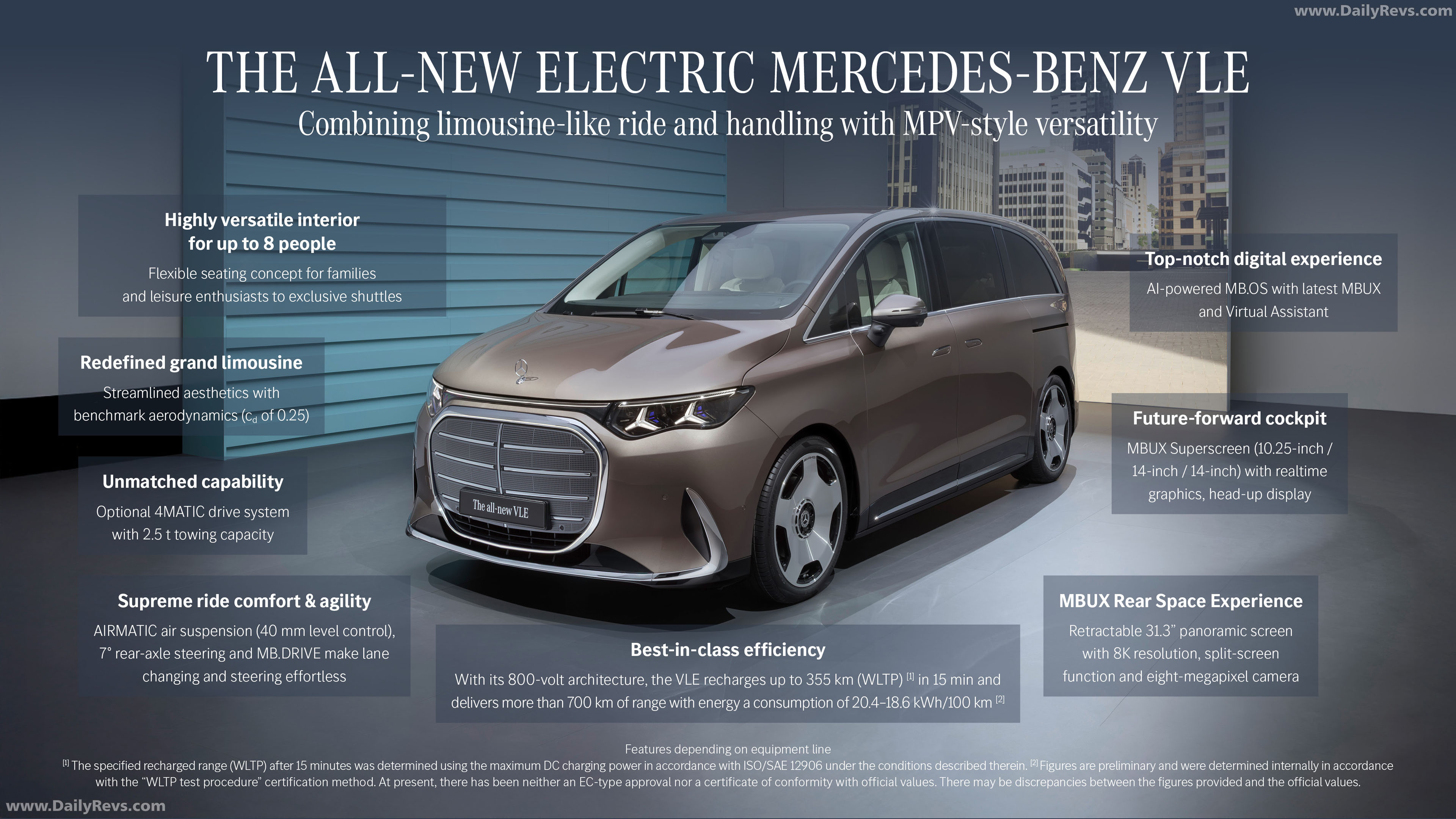 2027 Mercedes-Benz VLE 300 Velvet Brown Engine