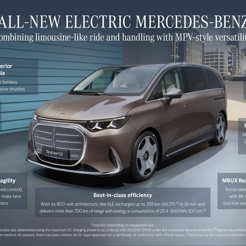 2027 Mercedes-Benz VLE 300 Velvet Brown Engine