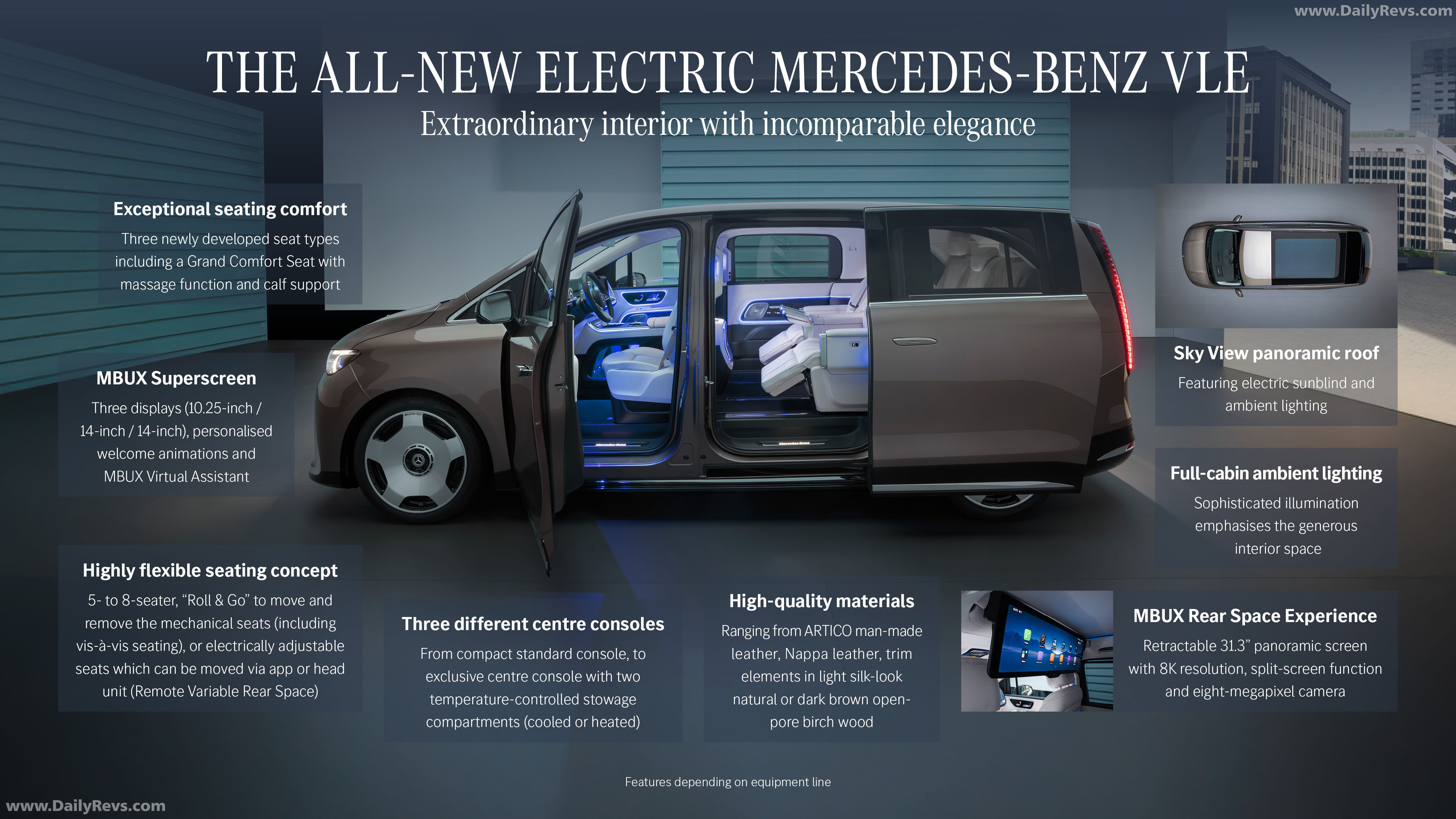 2027 Mercedes-Benz VLE 300 Velvet Brown Engine