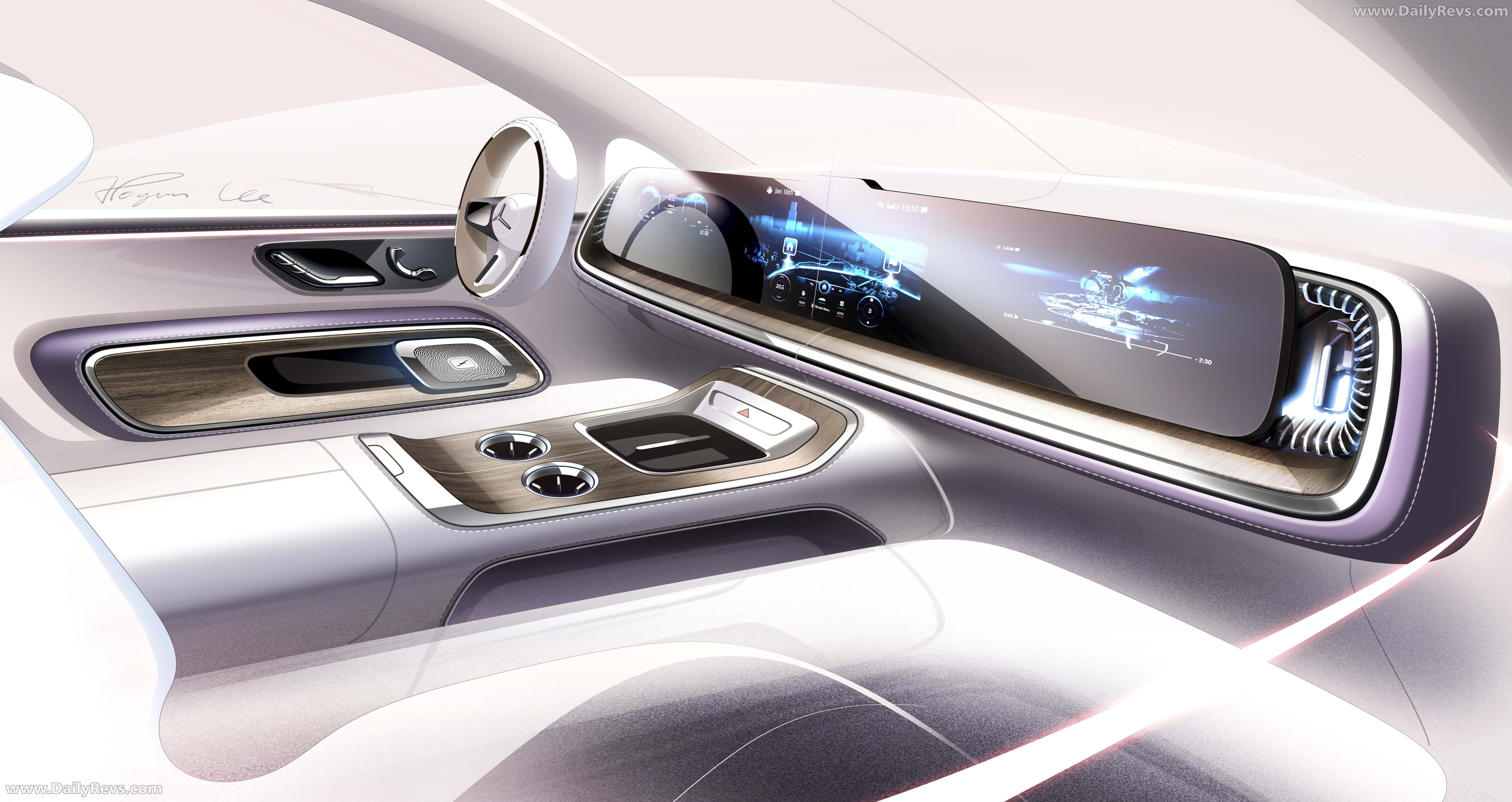 2027 Mercedes-Benz VLE 300 Velvet Brown Sketches