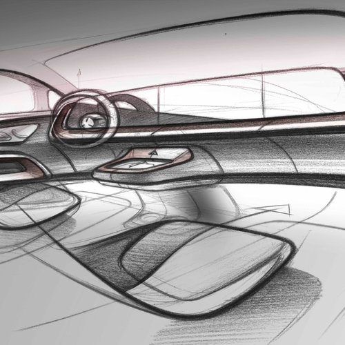 2027 Mercedes-Benz VLE 300 Velvet Brown Sketches