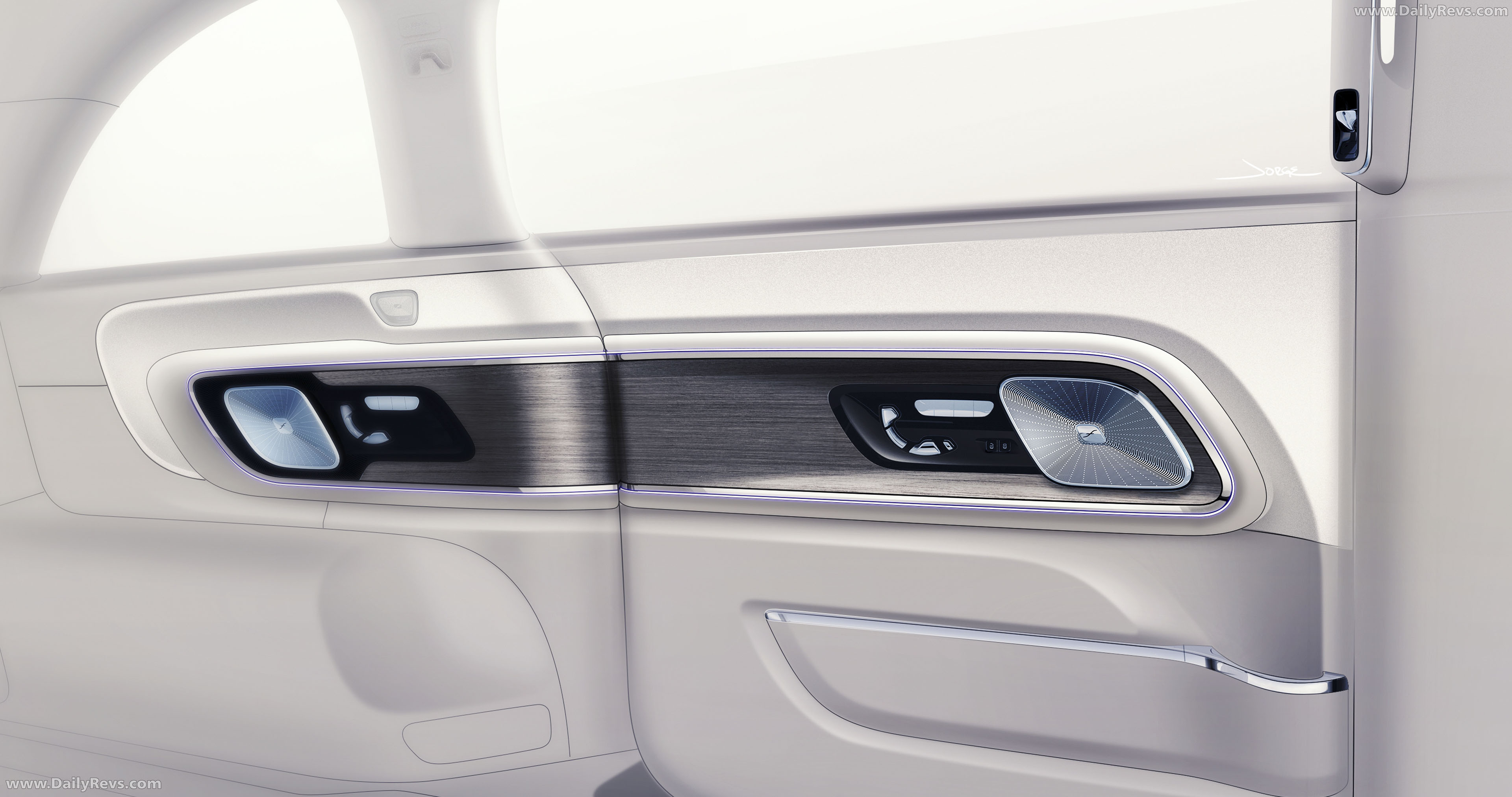 2027 Mercedes-Benz VLE 300 Velvet Brown Sketches