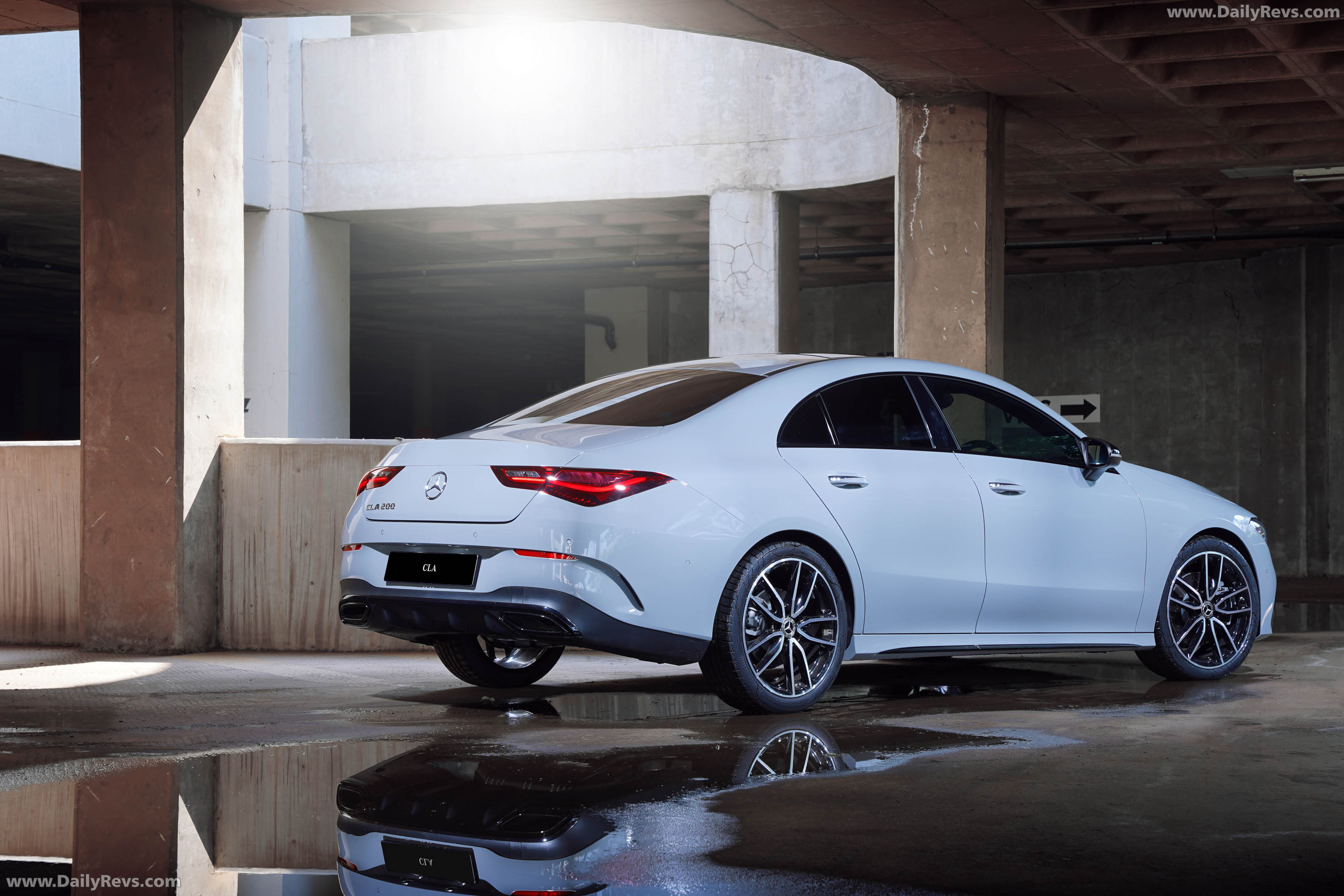 2026 Mercedes-Benz CLA Night Edition C118 Rear View