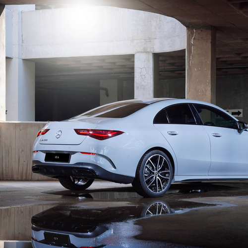 2026 Mercedes-Benz CLA Night Edition C118 Rear View