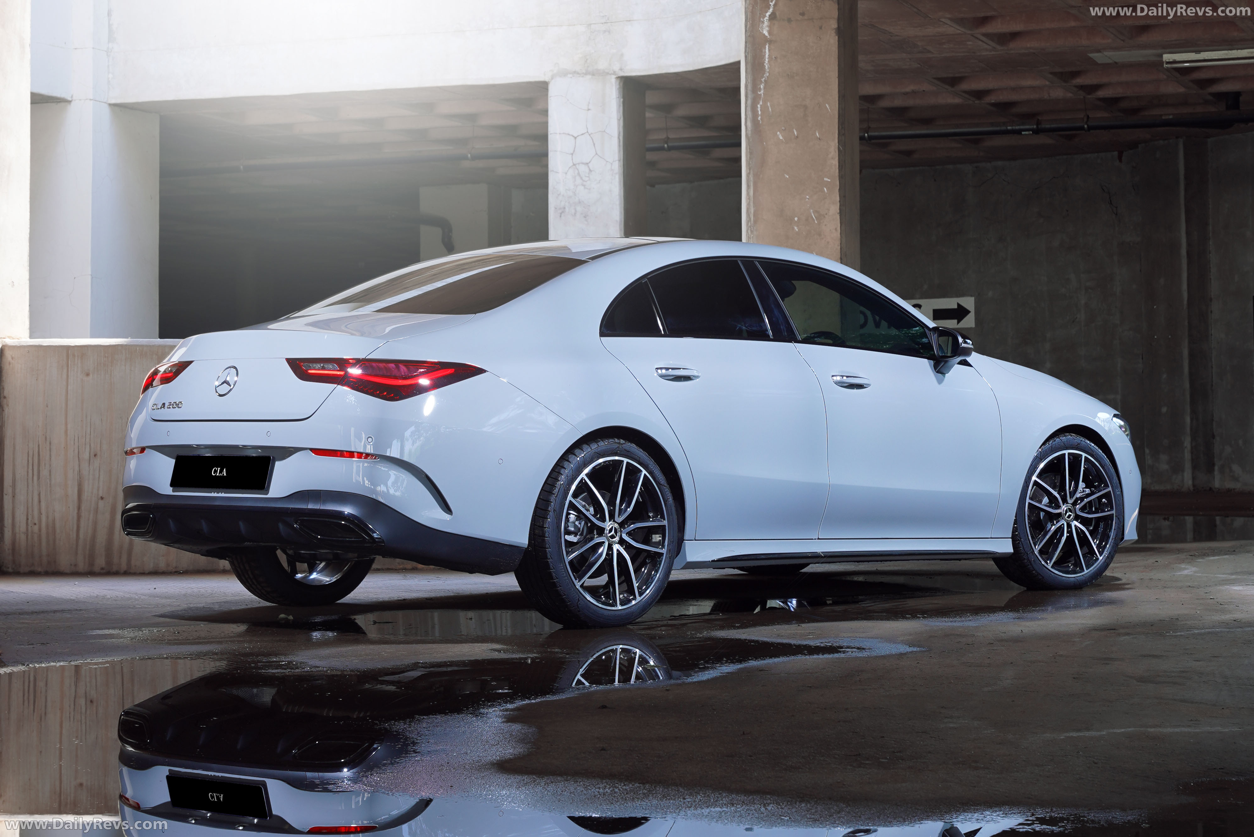 2026 Mercedes-Benz CLA Night Edition C118 Rear View