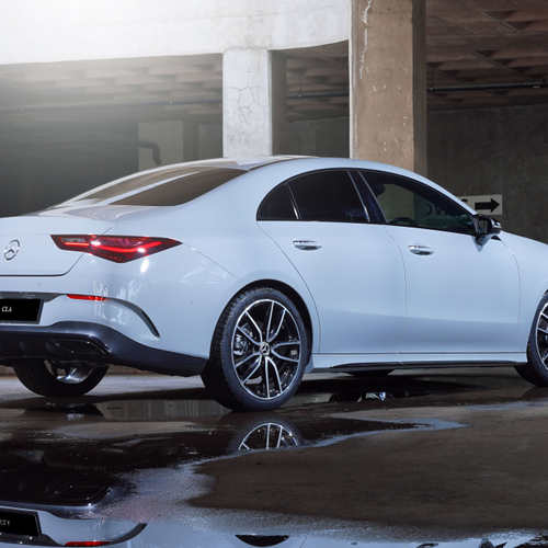 2026 Mercedes-Benz CLA Night Edition C118 Rear View