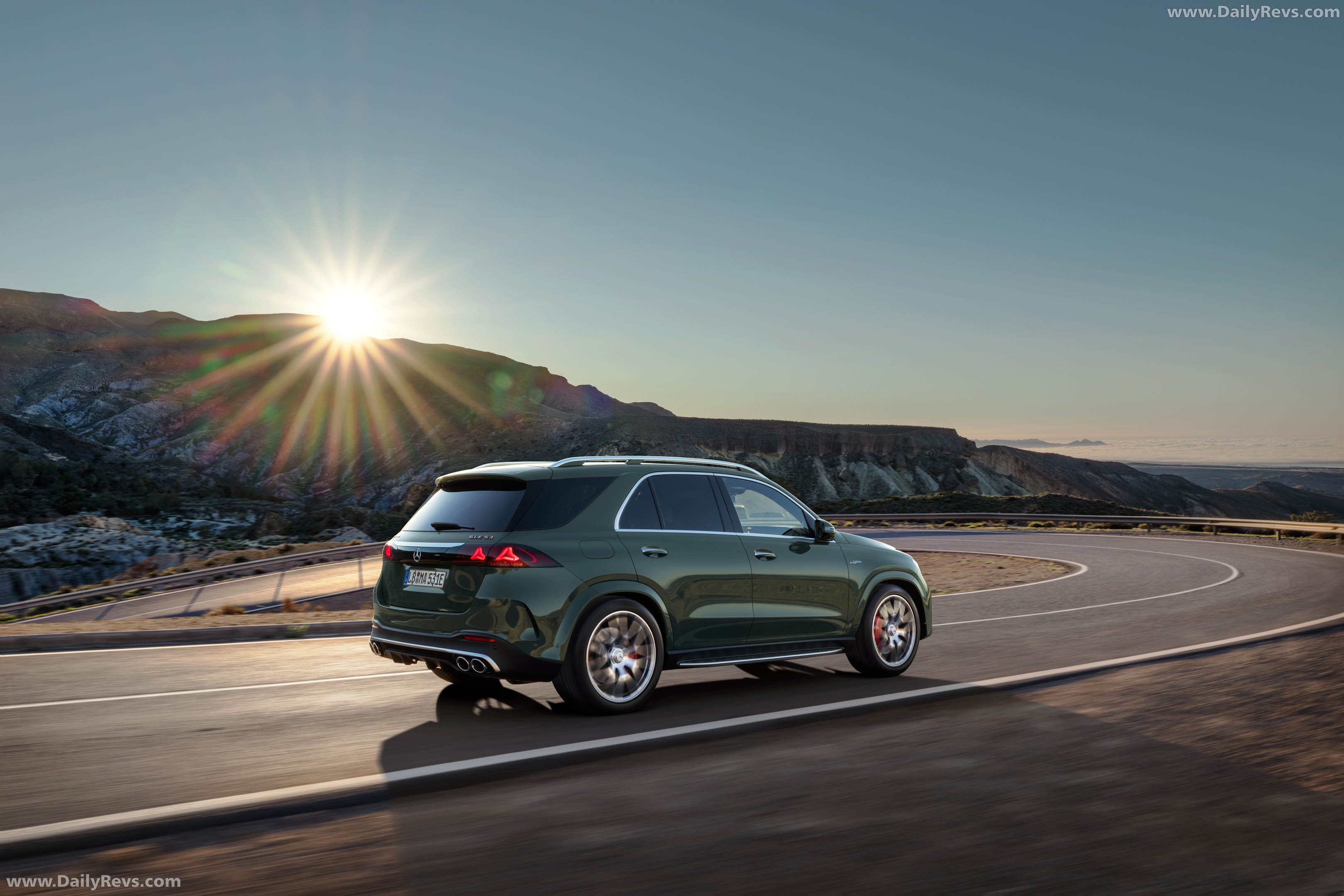 2027 Mercedes-Benz GLE 53 AMG Hybrid W167 Rear View
