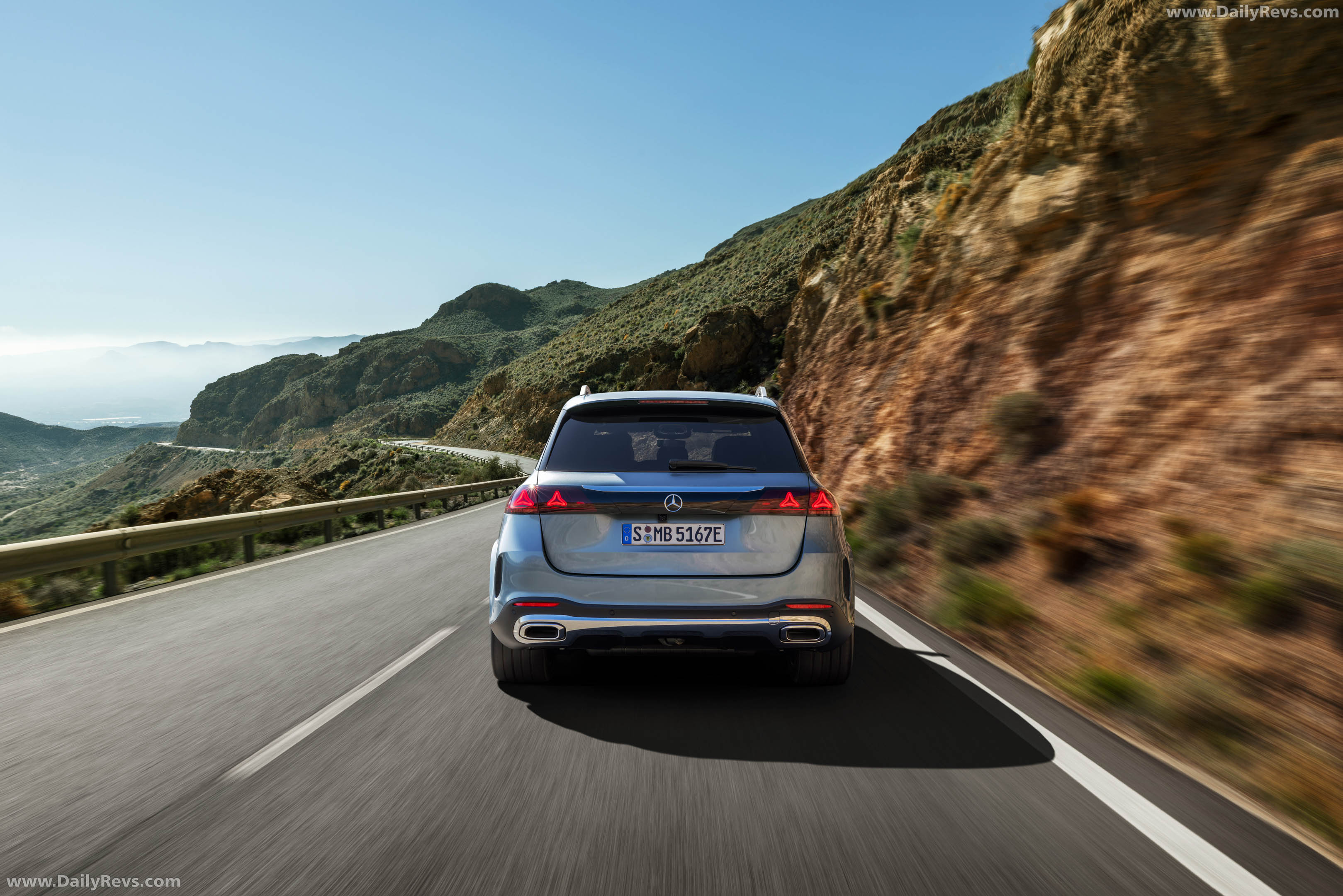 2027 Mercedes-Benz GLE Manufaktur Cote dAzur W167 Rear View