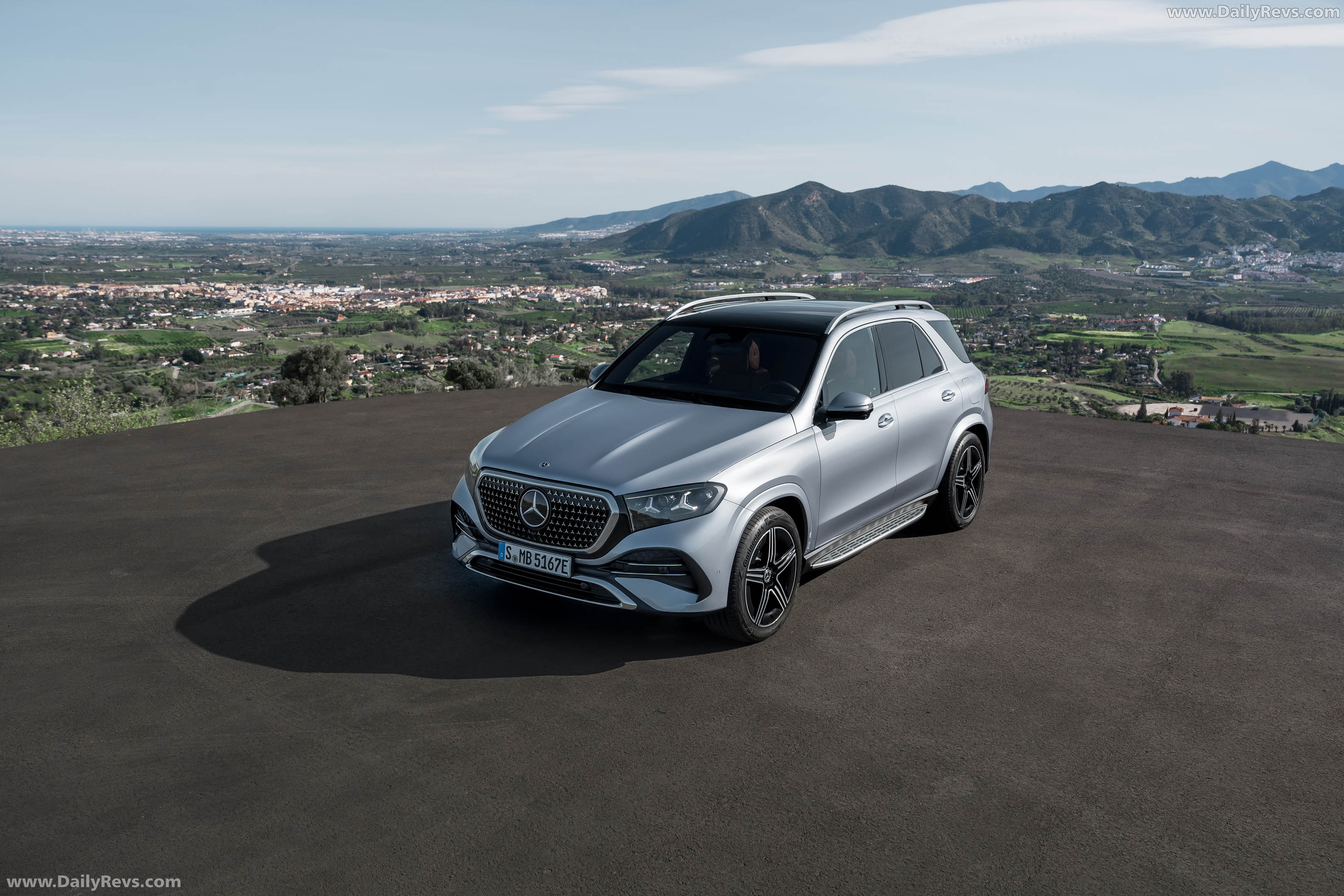 2027 Mercedes-Benz GLE Manufaktur Cote dAzur W167 Top View