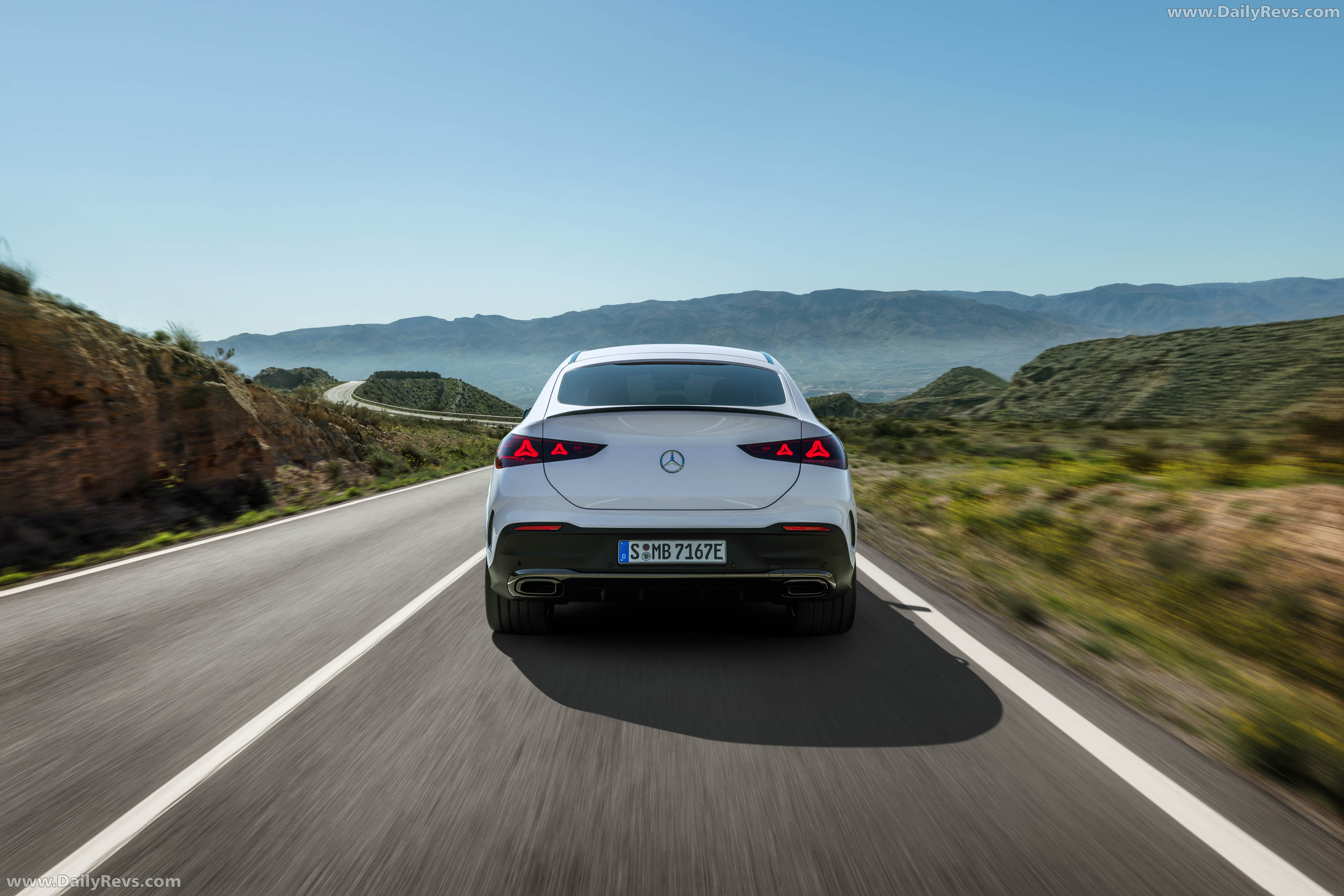 2027 Mercedes-Benz GLE Coupe C167 Rear View