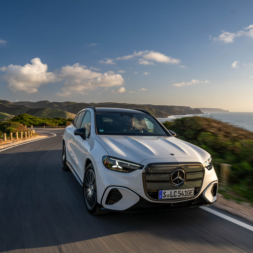 2026 Mercedes-Benz GLC EQ X254 Opalite White Front View