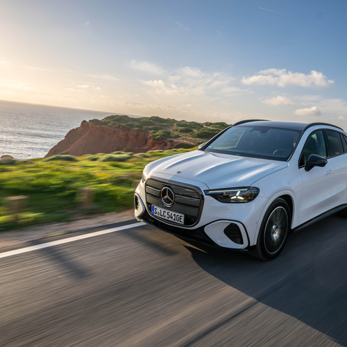 2026 Mercedes-Benz GLC EQ X254 Opalite White Front View