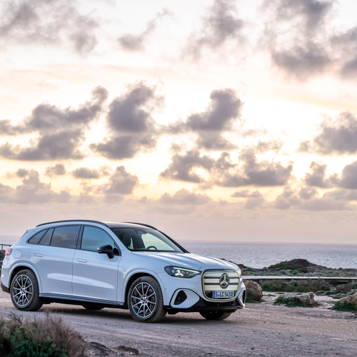 2026 Mercedes-Benz GLC EQ X254 Opalite White Front View