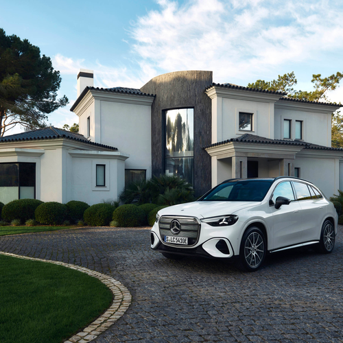 2026 Mercedes-Benz GLC EQ X254 Opalite White Front View