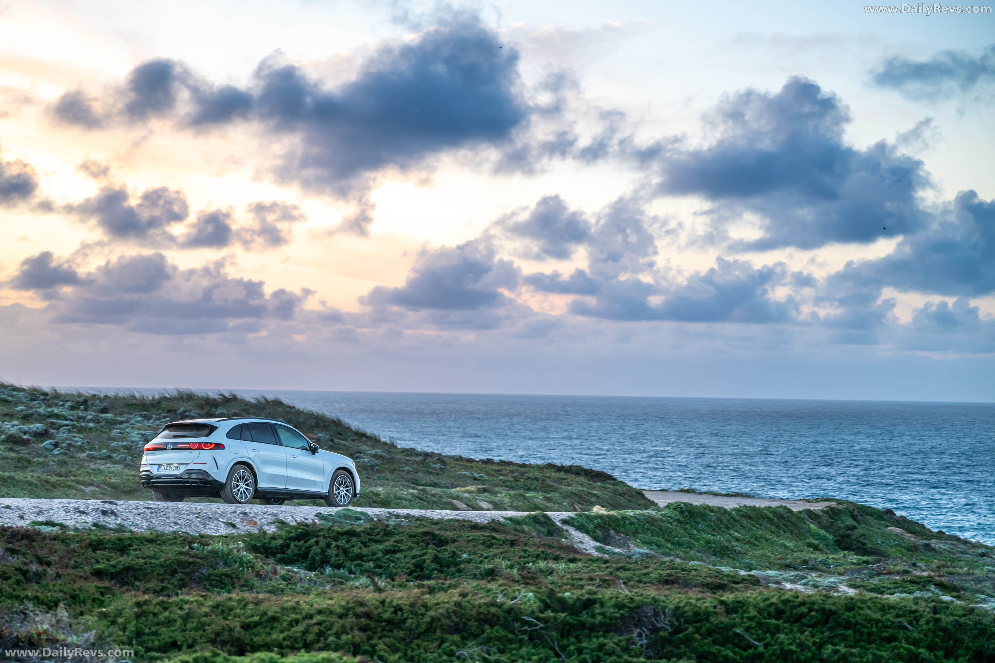 2026 Mercedes-Benz GLC EQ X254 Opalite White Rear View