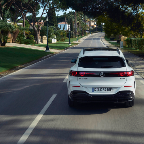 2026 Mercedes-Benz GLC EQ X254 Opalite White Rear View