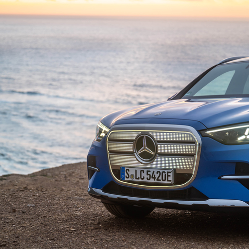 2026 Mercedes-Benz GLC EQ X254 Sheer Blue Exterior