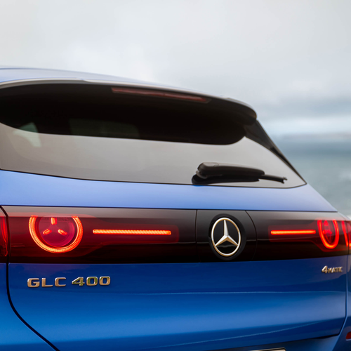 2026 Mercedes-Benz GLC EQ X254 Sheer Blue Exterior