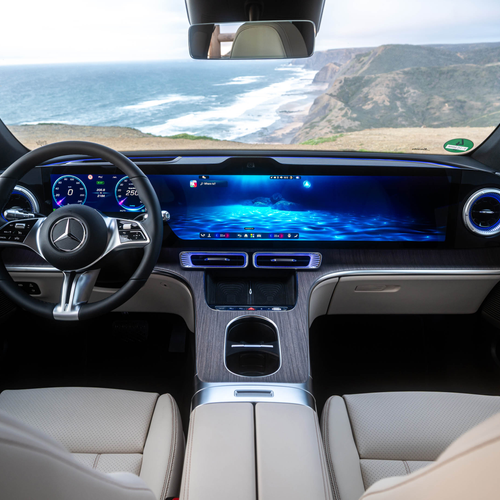 2026 Mercedes-Benz GLC EQ X254 Sheer Blue Interior