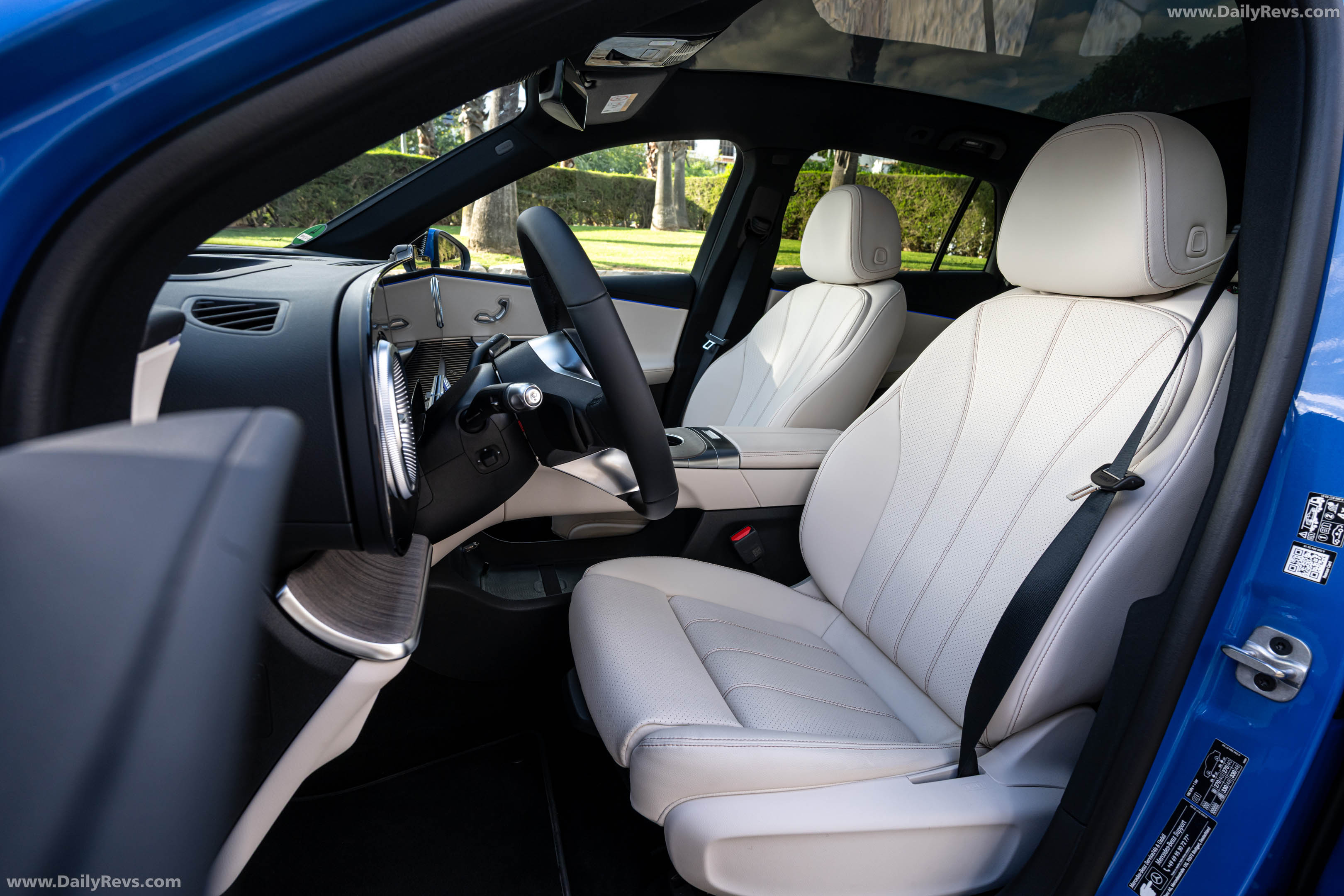 2026 Mercedes-Benz GLC EQ X254 Sheer Blue Interior