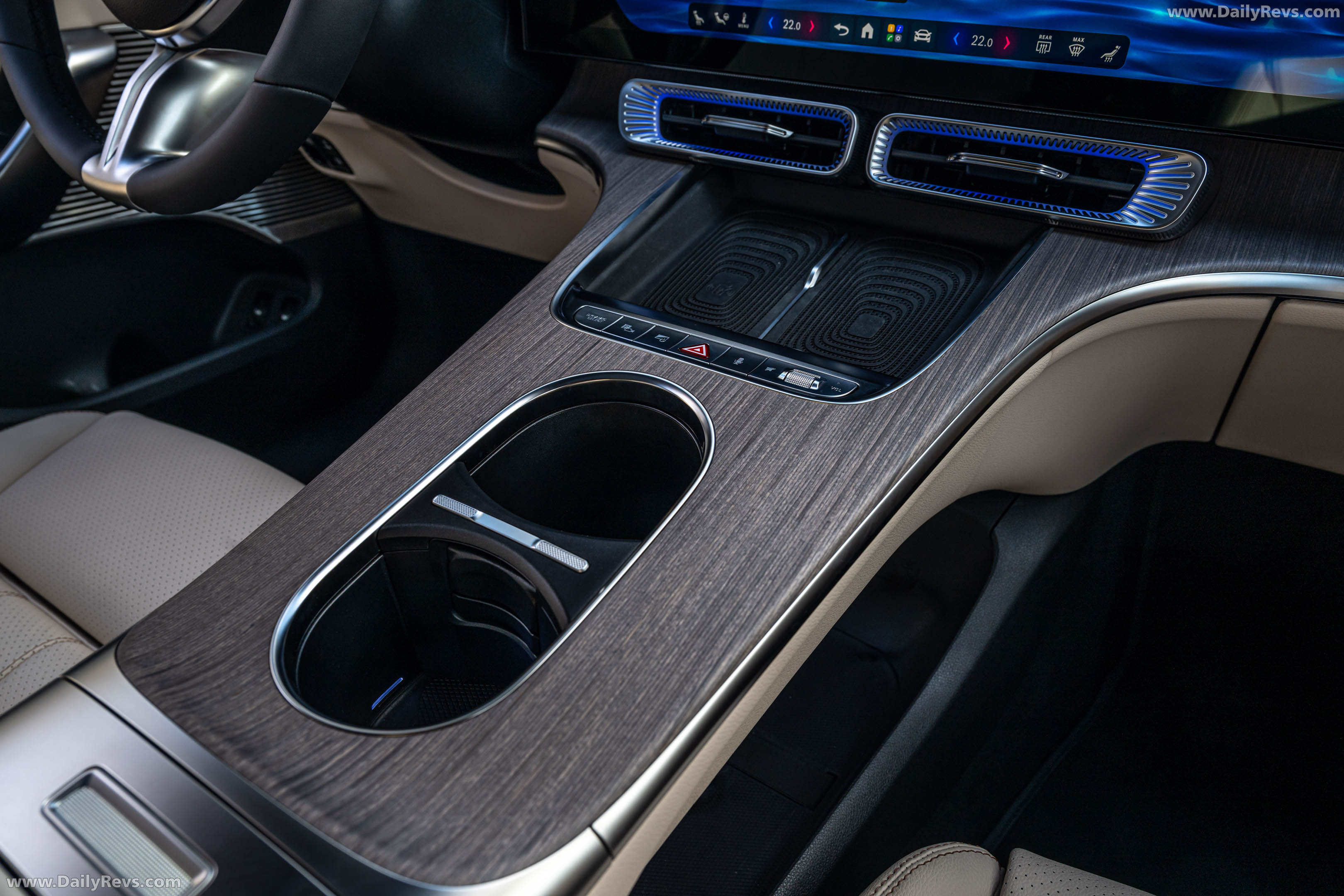 2026 Mercedes-Benz GLC EQ X254 Sheer Blue Interior