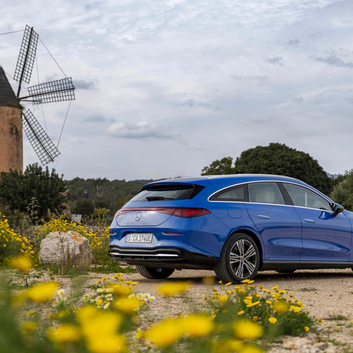 2026 Mercedes-Benz CLA 250 Plus Shooting Brake X118 Rear View
