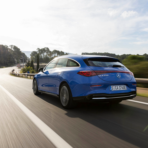 2026 Mercedes-Benz CLA 250 Plus Shooting Brake X118 Rear View